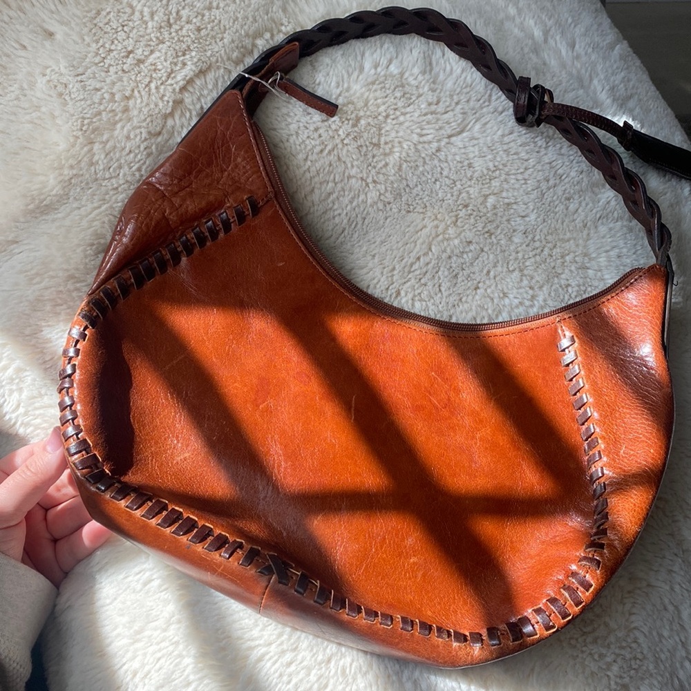 Brown leather Kenneth Cole New York